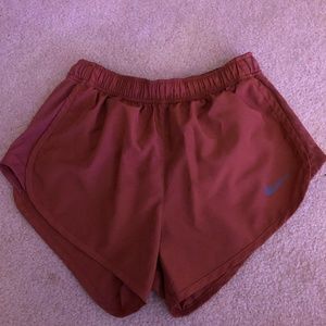 Burnt Orange Nike Dry-Fit shorts